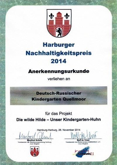 Harburger Nachhaltigkeitspreis 2014