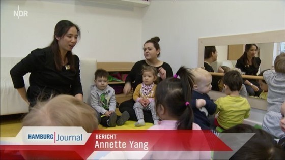Das Hamburg Journal zu Besuch im Deutsch-Chinesischen Kindergarten